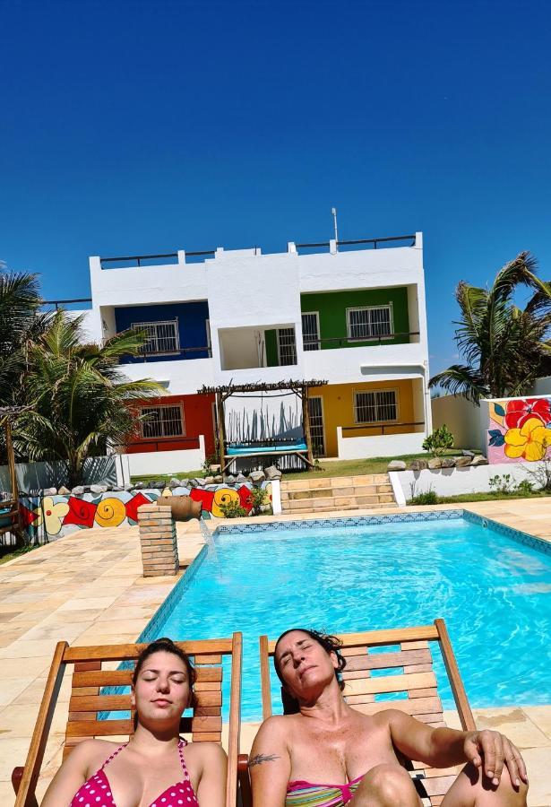 Pousada Lagoa Da Barra Taíba エクステリア 写真